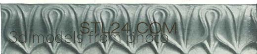 Бордюры (MOULDING_0797 -  | 3D model 3DSMAX / OBJ / STL) 3D модель для ЧПУ станка